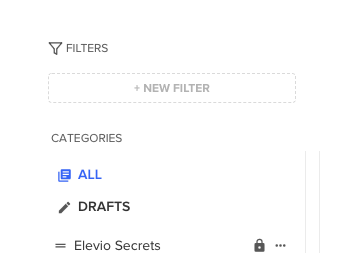 Filtering content Filtering content